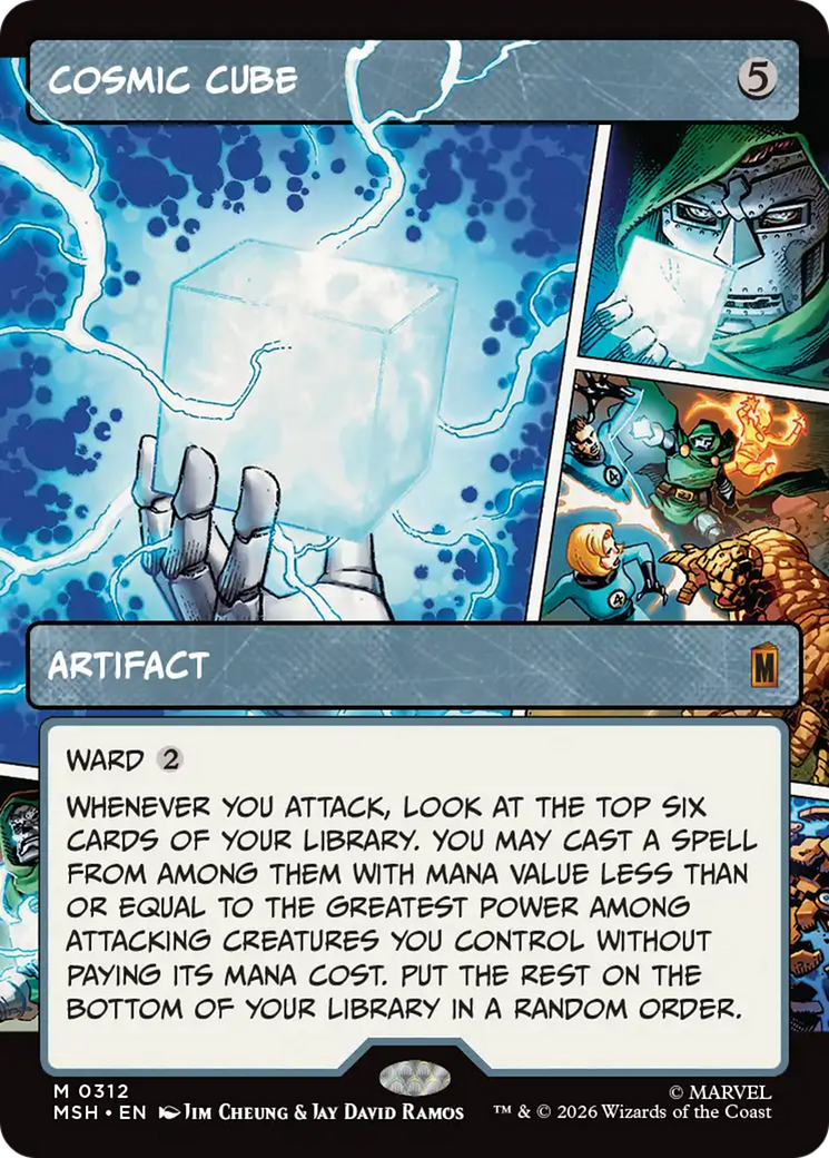 Cosmic Cube (Borderless) (0312) [Marvel Super Heroes] | Gamers Paradise