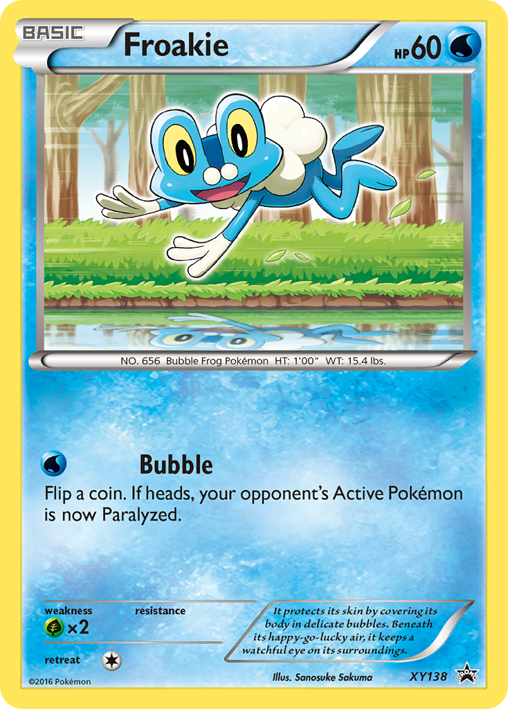 Froakie (XY138) [XY: Black Star Promos] | Gamers Paradise