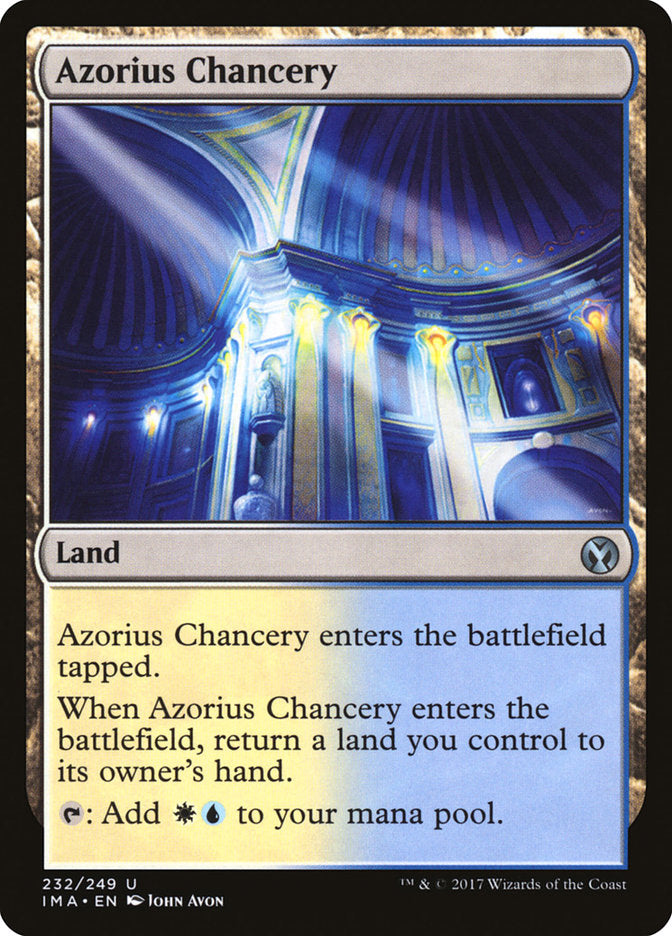 Azorius Chancery [Iconic Masters] | Gamers Paradise