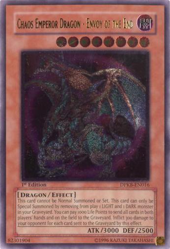 Chaos Emperor Dragon - Envoy of the End [DPKB-EN016] Ultimate Rare | Gamers Paradise