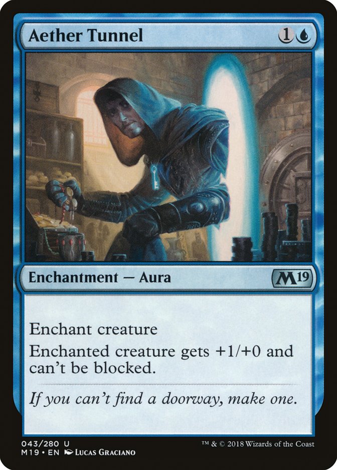 Aether Tunnel [Core Set 2019] | Gamers Paradise