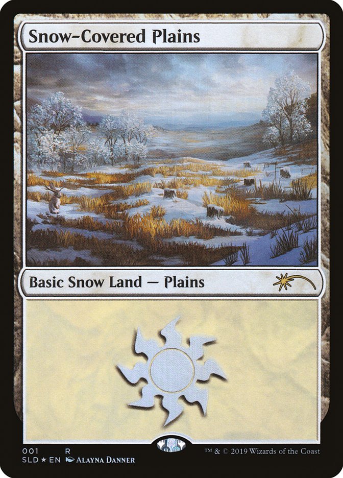 Snow-Covered Plains (001) [Secret Lair Drop Series] | Gamers Paradise