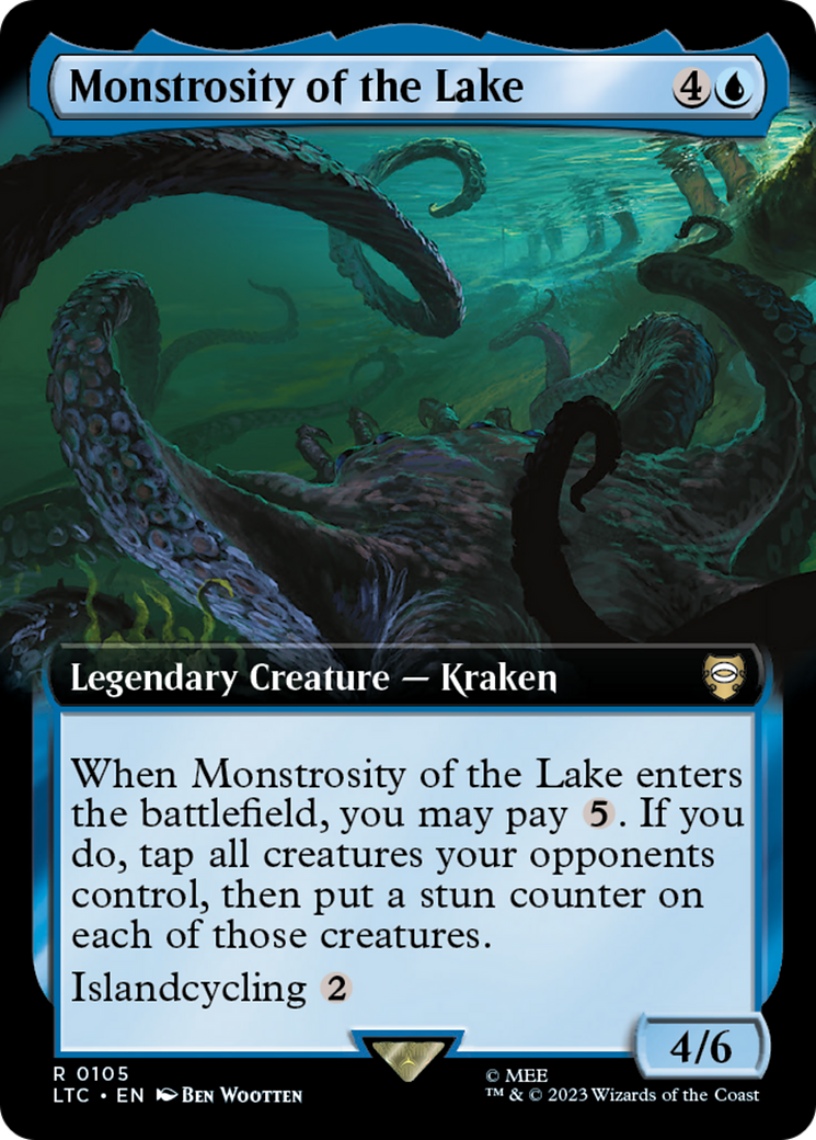 Monstrosity of the Lake (Extended Art) [The Lord of the Rings: Tales of Middle-Earth Commander] | Gamers Paradise