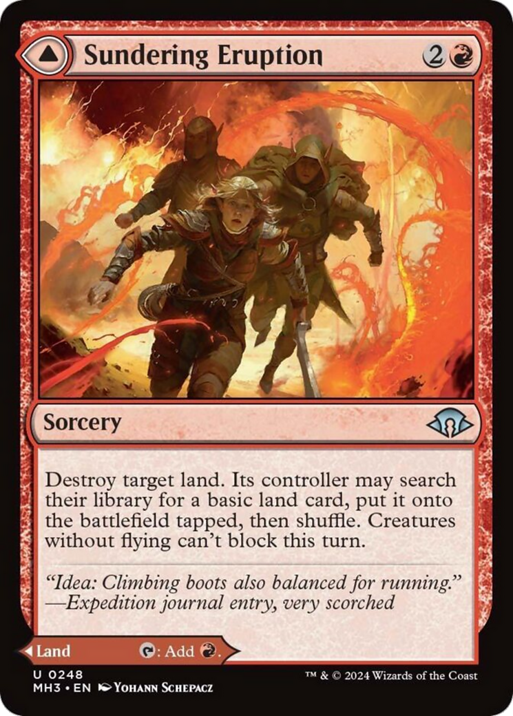 Sundering Eruption // Volcanic Fissure [Modern Horizons 3] | Gamers Paradise