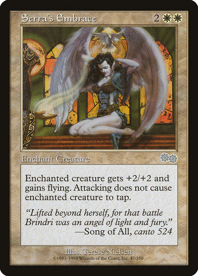 Serra's Embrace [Urza's Saga] | Gamers Paradise