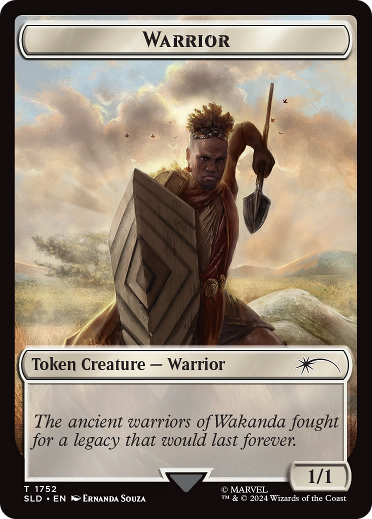 Warrior Token [Secret Lair Drop Series] | Gamers Paradise