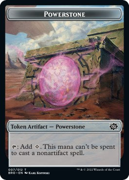 Servo // Powerstone Double-Sided Token [The Brothers' War Commander Tokens] | Gamers Paradise