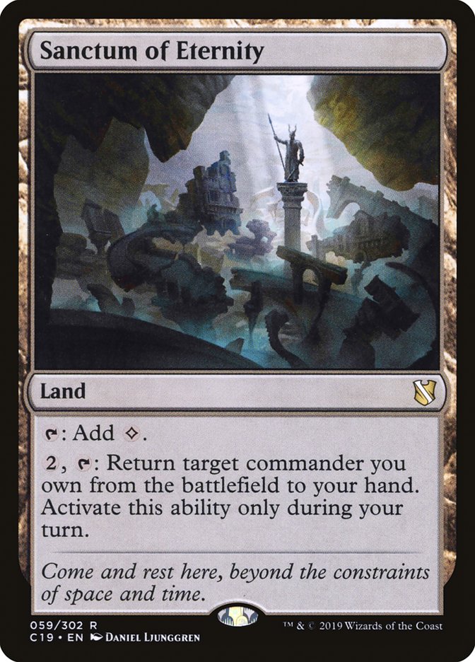 Sanctum of Eternity [Commander 2019] | Gamers Paradise