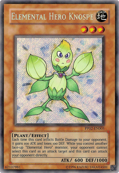 Elemental Hero Knospe [PP02-EN005] Secret Rare | Gamers Paradise