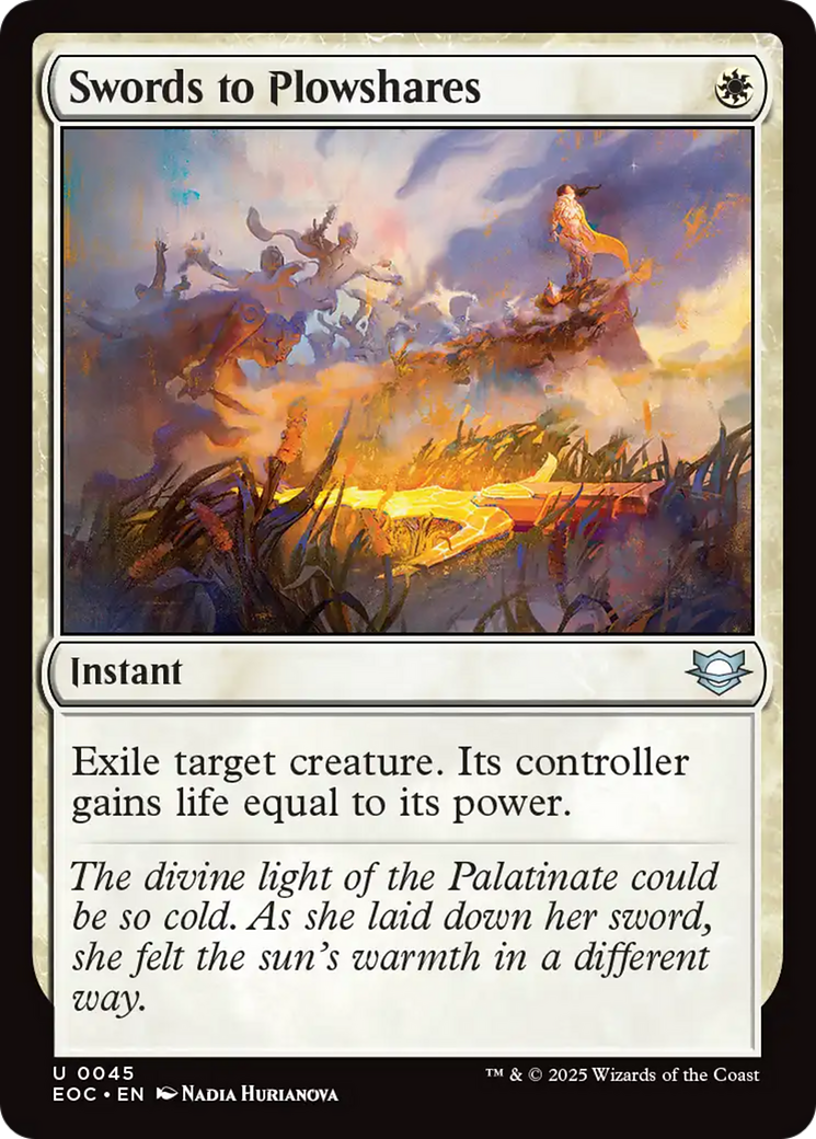 Swords to Plowshares [Edge of Eternities Commander] | Gamers Paradise