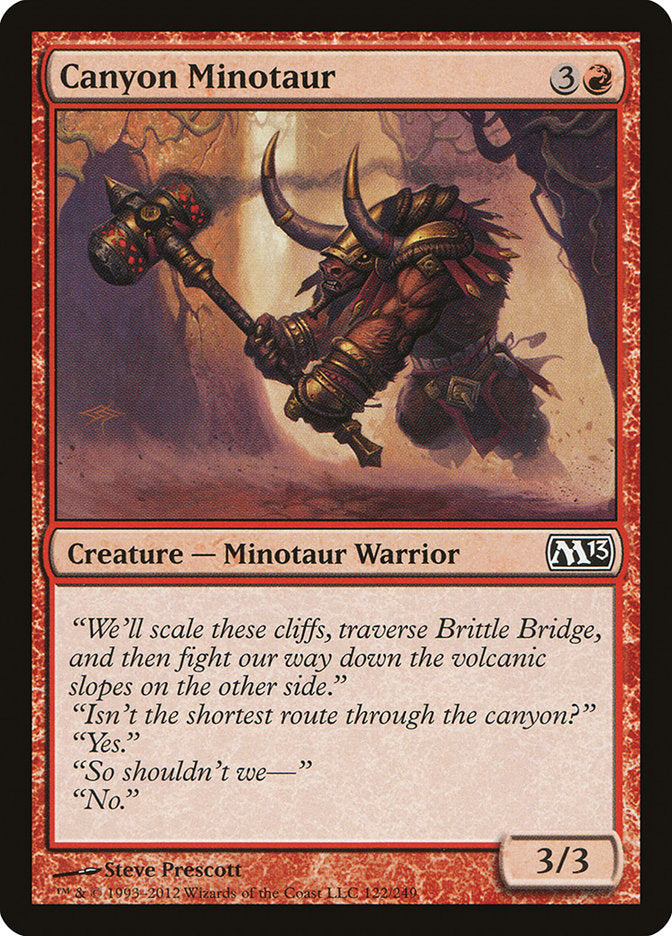 Canyon Minotaur [Magic 2013] | Gamers Paradise