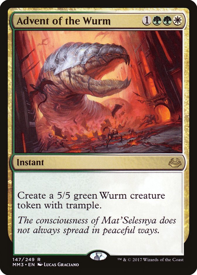 Advent of the Wurm [Modern Masters 2017] | Gamers Paradise