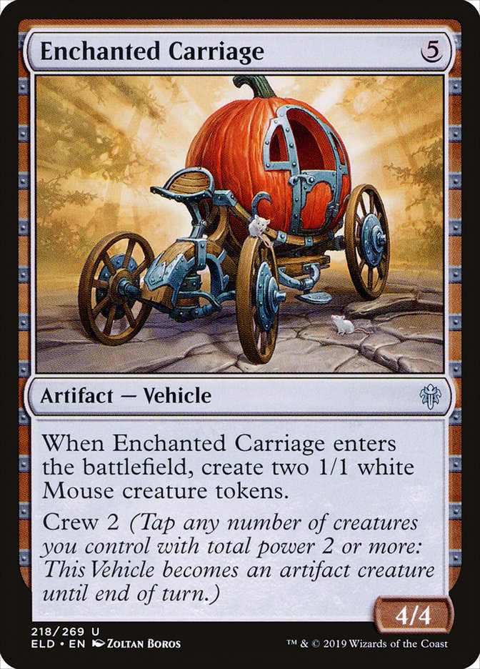Enchanted Carriage [Throne of Eldraine] | Gamers Paradise