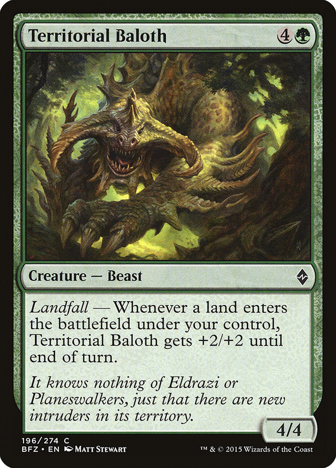 Territorial Baloth [Battle for Zendikar] | Gamers Paradise