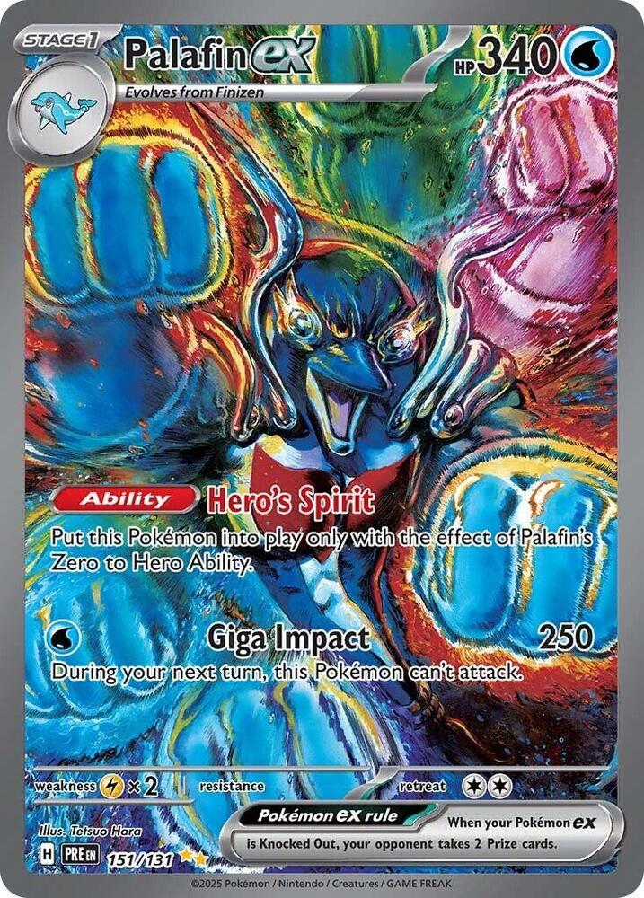 Palafin ex (151/131) [Scarlet & Violet: Prismatic Evolutions] | Gamers Paradise