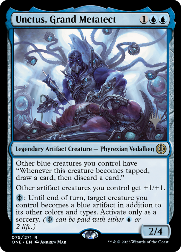 Unctus, Grand Metatect (Promo Pack) [Phyrexia: All Will Be One Promos] | Gamers Paradise