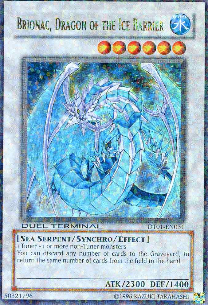 Brionac, Dragon of the Ice Barrier [DT01-EN031] Ultra Rare | Gamers Paradise