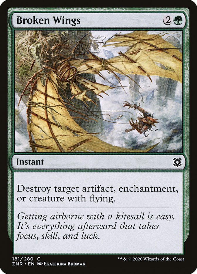 Broken Wings [Zendikar Rising] | Gamers Paradise