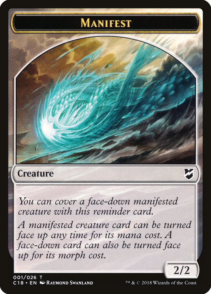 Manifest [Commander 2018 Tokens] | Gamers Paradise