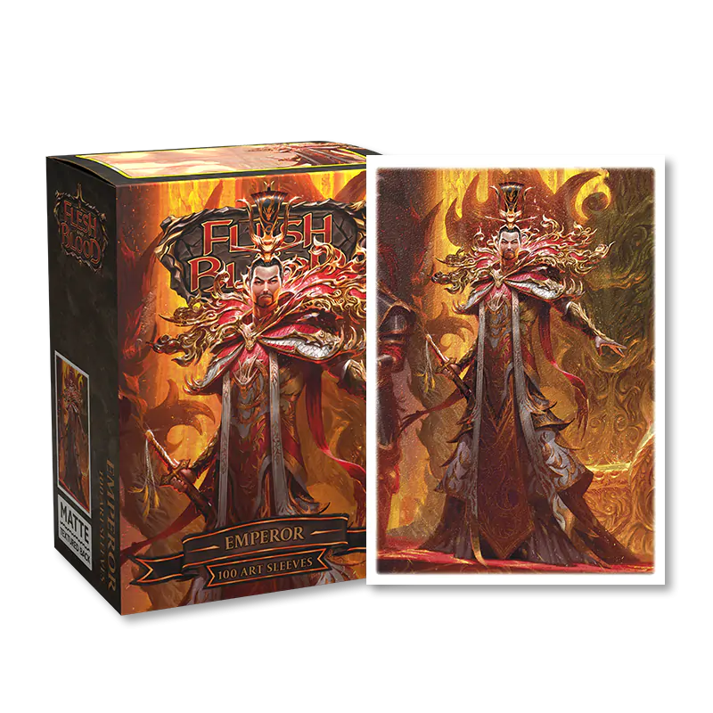 Dragon Shield: Standard 100ct Art Sleeves - Flesh and Blood (Emperor) | Gamers Paradise