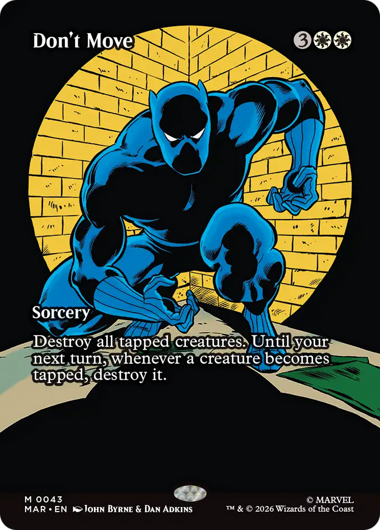 Don't Move (Borderless) [Marvel Universe: Eternal-Legal] | Gamers Paradise