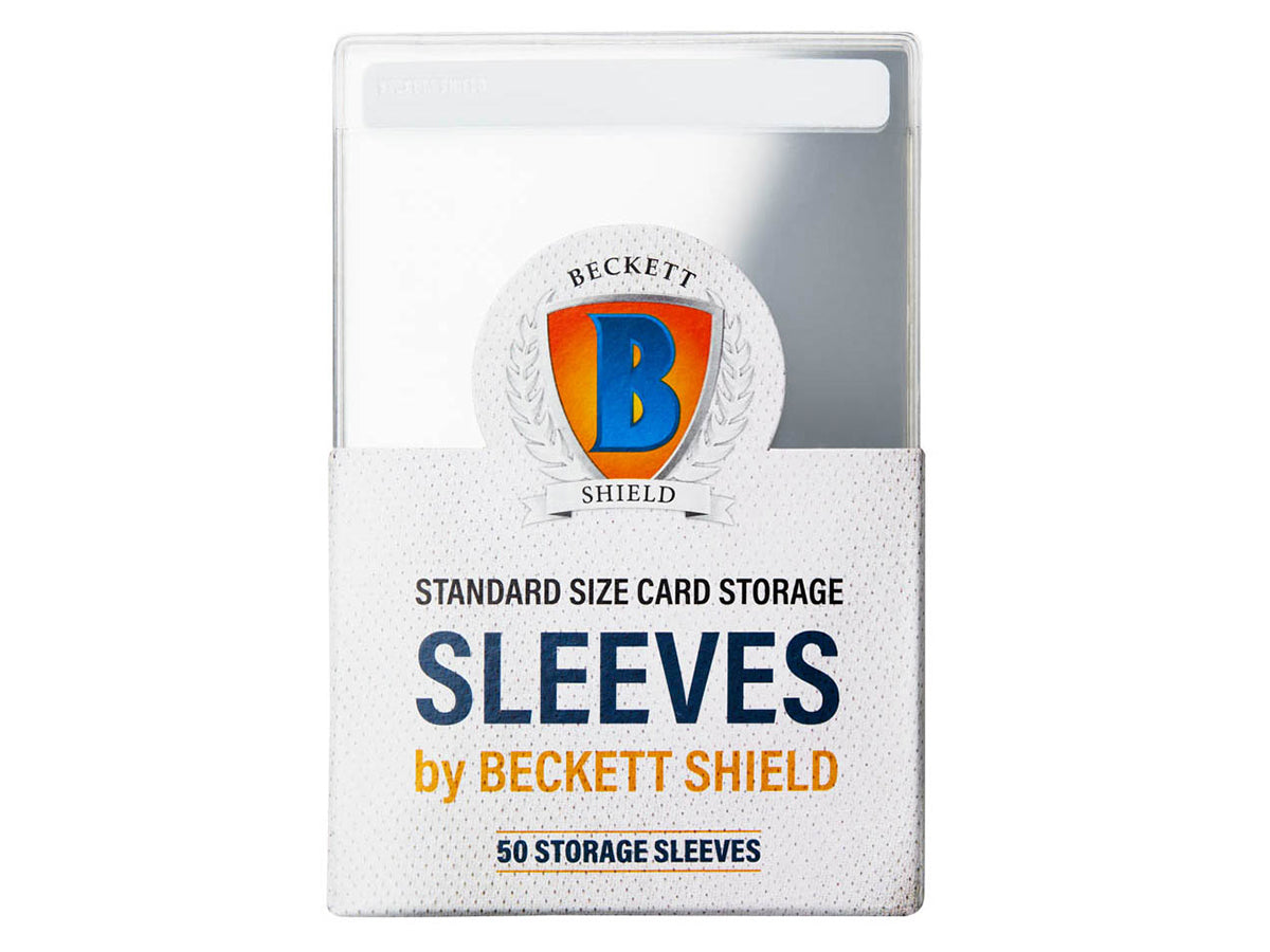Beckett Shield: Card Holder - Semi Ridge Standard (50-Pack) | Gamers Paradise