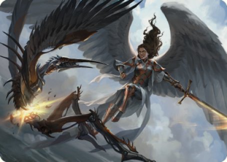 Destroy Evil Art Card [Dominaria United Art Series] | Gamers Paradise