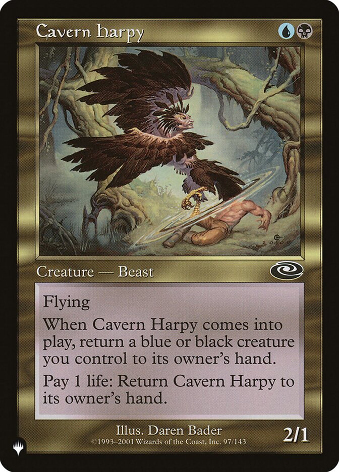 Cavern Harpy [The List] | Gamers Paradise