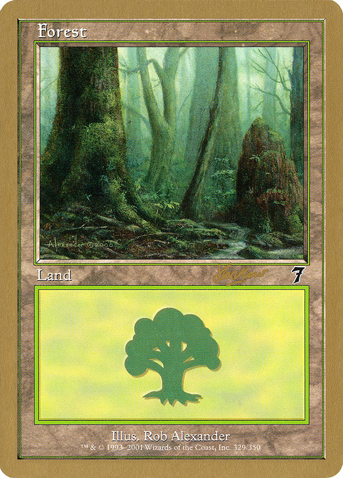 Forest (329) (Sim Han How) [World Championship Decks 2002] | Gamers Paradise