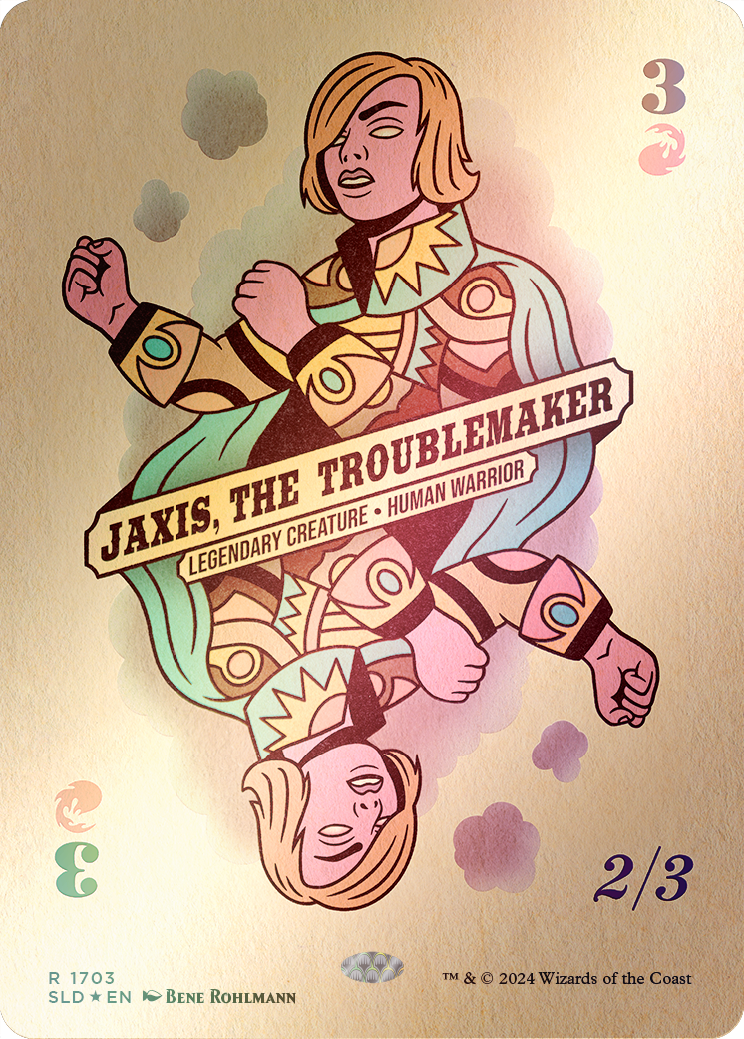 Jaxis, the Troublemaker (Rainbow Foil) [Secret Lair Drop Series] | Gamers Paradise