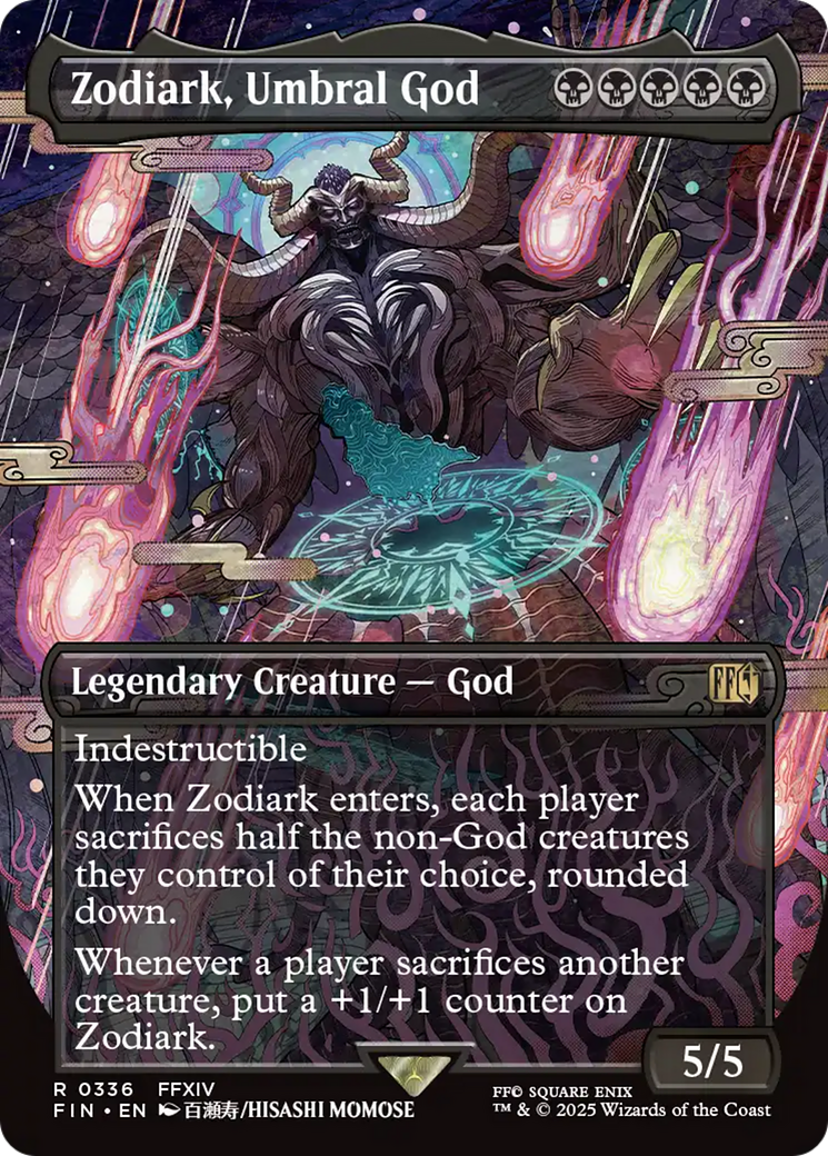 Zodiark, Umbral God (Borderless) [FINAL FANTASY] | Gamers Paradise