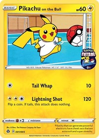 Pikachu on the Ball (001/005) [Miscellaneous Cards] | Gamers Paradise