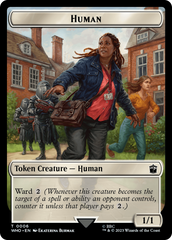 Human (0006) // Beast Double-Sided Token [Doctor Who Tokens] | Gamers Paradise