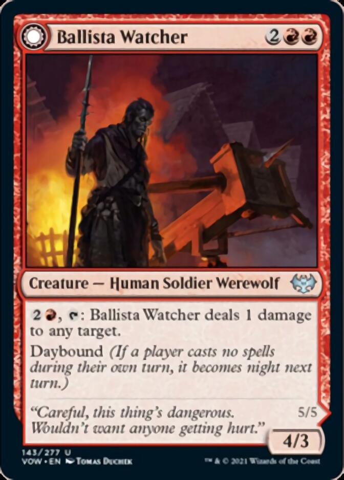 Ballista Watcher // Ballista Wielder [Innistrad: Crimson Vow] | Gamers Paradise