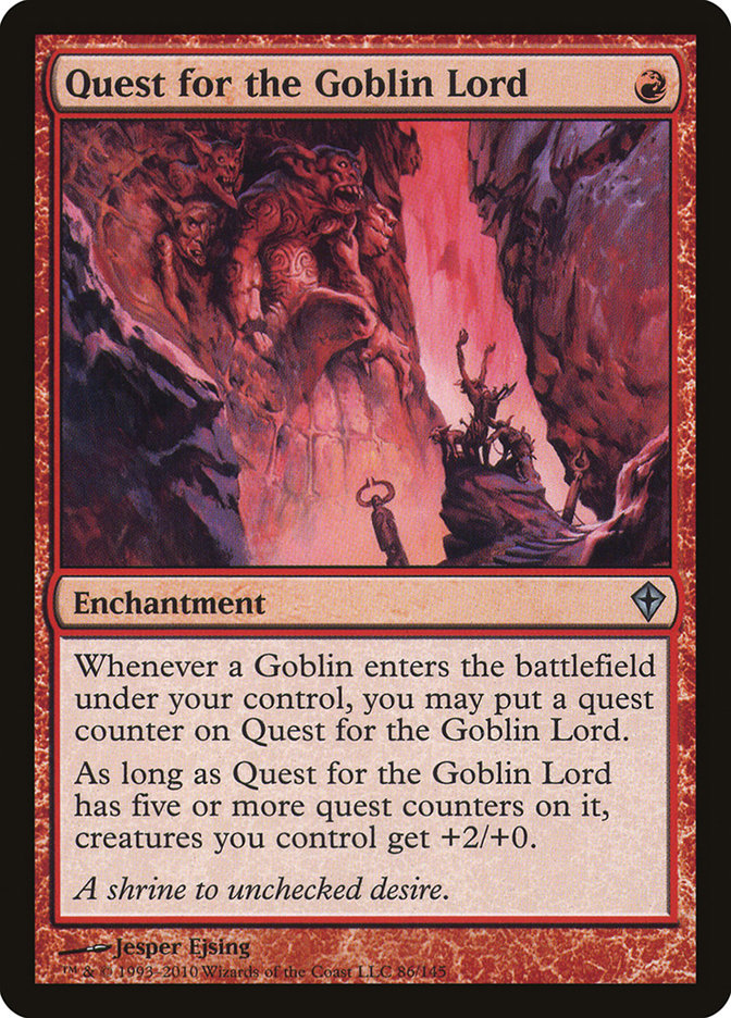 Quest for the Goblin Lord [Worldwake] | Gamers Paradise