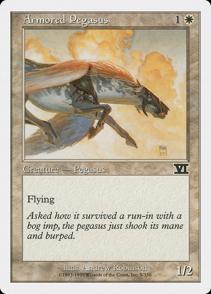 Armored Pegasus [Classic Sixth Edition] | Gamers Paradise