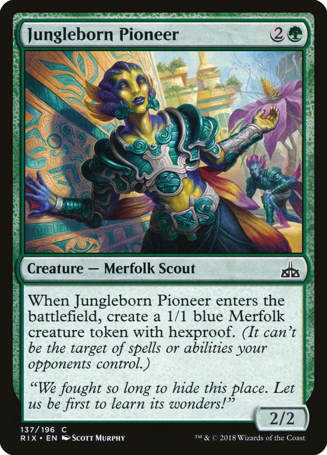 Jungleborn Pioneer [Rivals of Ixalan] | Gamers Paradise