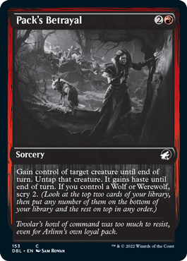 Pack's Betrayal [Innistrad: Double Feature] | Gamers Paradise