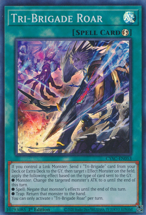 Tri-Brigade Roar [CYAC-EN053] Super Rare | Gamers Paradise