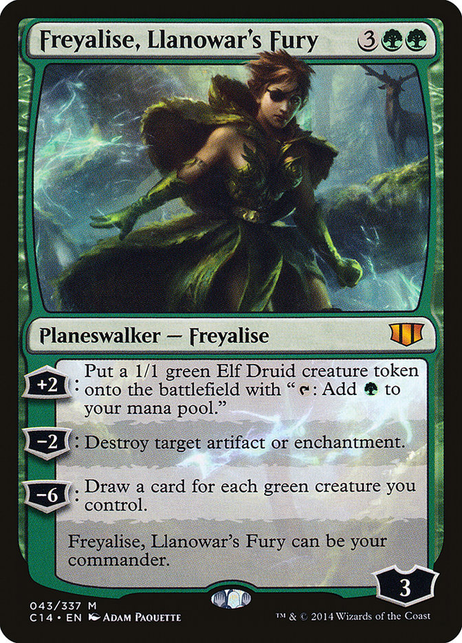 Freyalise, Llanowar's Fury [Commander 2014] | Gamers Paradise