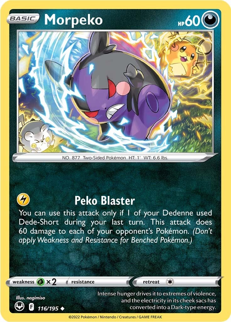 Morpeko (116/195) [Sword & Shield: Silver Tempest] | Gamers Paradise