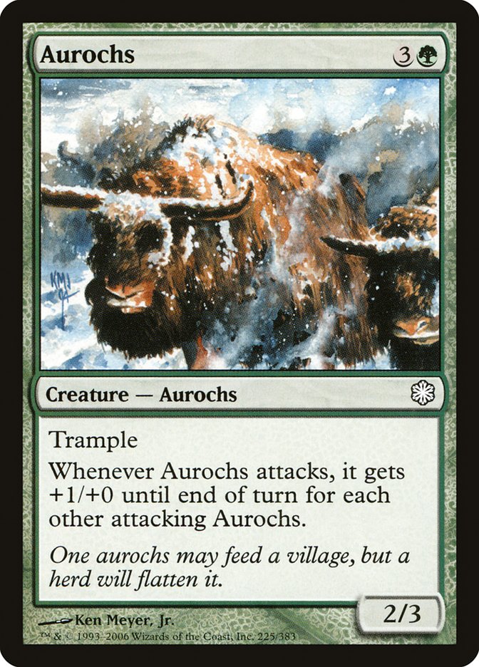 Aurochs [Coldsnap Theme Decks] | Gamers Paradise