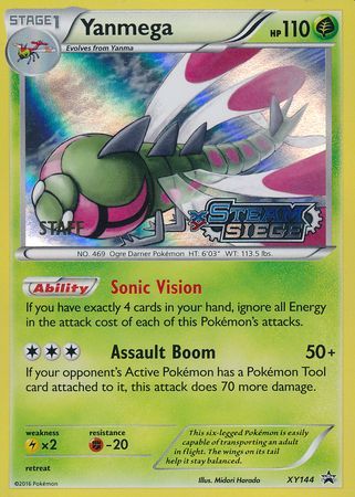 Yanmega (XY144) (Staff) [XY: Black Star Promos] | Gamers Paradise