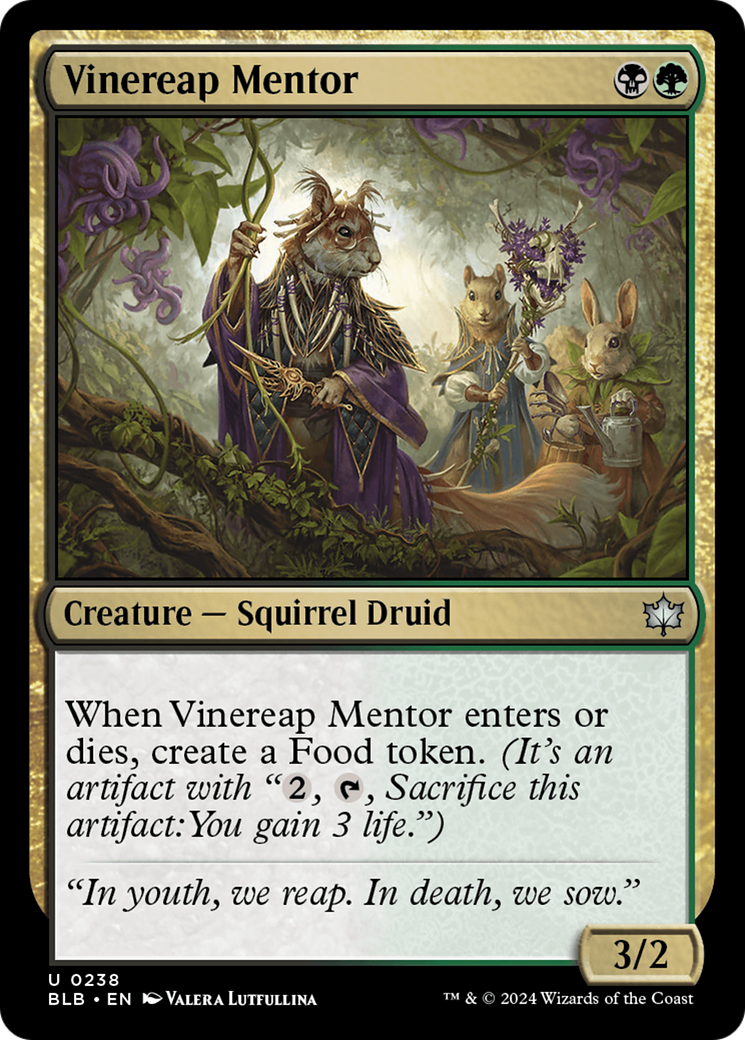 Vinereap Mentor [Bloomburrow] | Gamers Paradise