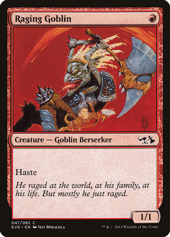 Raging Goblin (Elves vs. Goblins) [Duel Decks Anthology] | Gamers Paradise