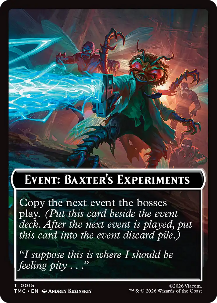Event: Baxter's Experiments [Teenage Mutant Ninja Turtles Commander Tokens] | Gamers Paradise