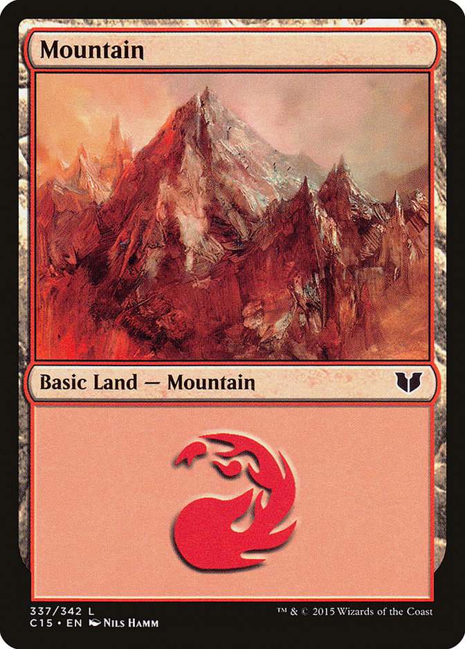 Mountain (337) [Commander 2015] | Gamers Paradise
