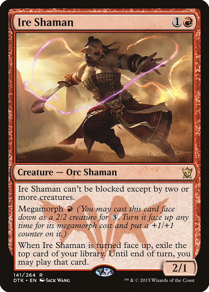 Ire Shaman [Dragons of Tarkir] | Gamers Paradise