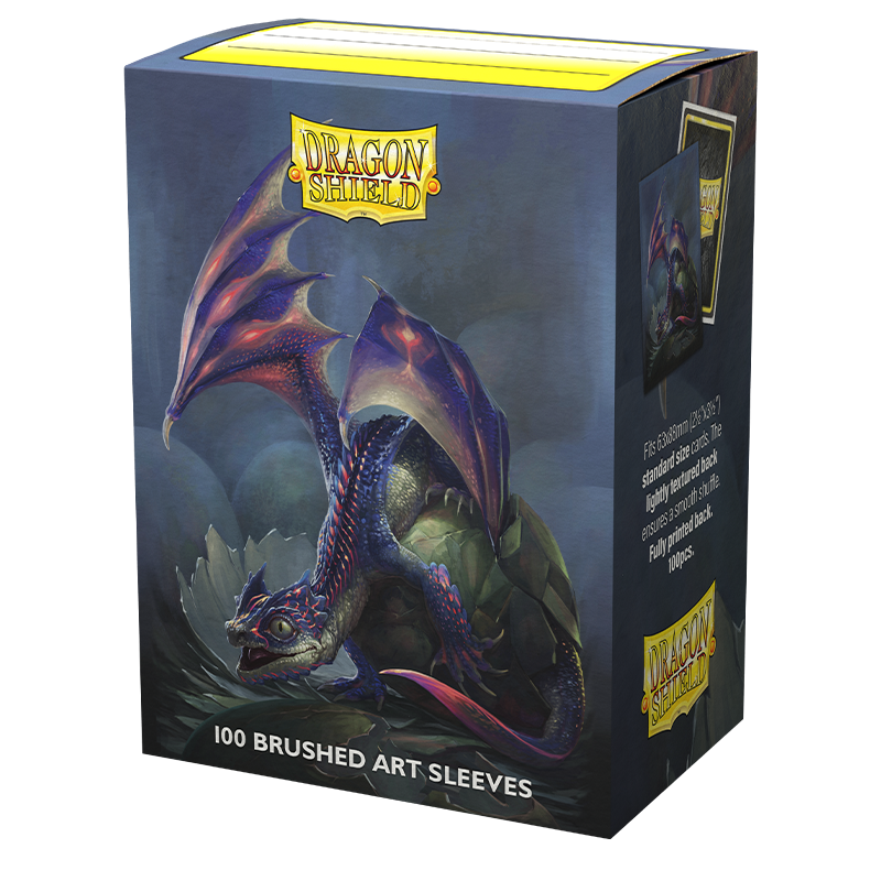 Dragon Shield: Standard 100ct Brushed Art Sleeves - Huey | Gamers Paradise