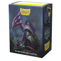 Dragon Shield: Standard 100ct Brushed Art Sleeves - Huey | Gamers Paradise